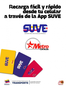 Metro de Caracas moderniza sus servicios con la nueva App SUVE
