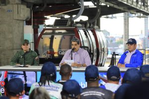 Presidente Nicolás Maduro lideró la reapertura del MetroCable Mariche